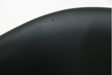 和製ビンテージ　九州　高級日田家具　アサヒ木工(アサヒファニチャー)　ビーチ材　合皮　北欧デザインがおしゃれ!!座り心地と美しさを兼ね備えたアームレスチェア(ダイニングチェア、イス、椅子、ヴィンテージ)(R-083158)