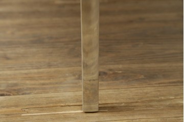 中古　超美品!!　IDEE(イデー)　長大作デザイン　YABANE LOW TABLE ROUND(矢羽ローテーブル/円)　矢羽　杢目の接ぎを活かしたデザインが印象的なローテーブル　定価約30万円　(R-083159)