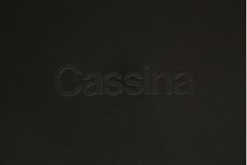 中古　美品　Cassina(カッシーナ)　412　CAB(キャブ)　MARIO BELLINI(マリオベリーニ)　アイボリー　シンプルモダンな空間づくりに活躍するアームレスチェア(ダイニングチェア、椅子、イス)(定価約23万円)(R-083161)