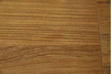 中古　ベルギー　ETHNICRAFT(エスニクラフト)　モダンシャープデザイン　チーク無垢材　伸縮式　温もりのある風合いがナチュラルインテリアにおすすめのダイニングテーブル(エクステンションテーブル、4人掛け、6人掛け)(定価約46万円)(R-083166)