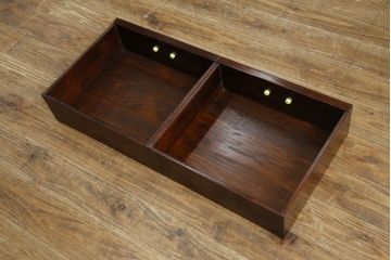 中古　民芸家具　栗材　和の趣溢れる水屋箪笥サイドボード(食器棚、収納棚、戸棚、カップボード、サイドキャビネット)(R-083172)