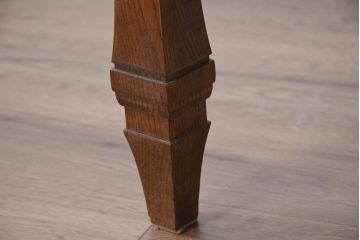 中古　美品　見せる収納!!　国産職人手作り品　上質な作り込みのガラスケース付きローテーブル(センターテーブル、リビングテーブル)(定価約30万円)(R-083177)