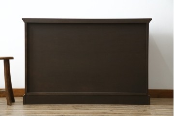 中古　美品　デパート別注　ナラ(楢)材　上質な美しさと機能性を兼ね備えた木目が魅力的なチェスト(洋服タンス、サイドチェスト、衣装箪笥、整理箪笥、収納箪笥、引き出し)(定価約34万円)(R-083178)