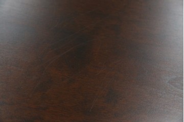 中古　超美品　北海道民芸家具　シックな色合いが魅力の片袖ライティングビューロー　定価約35万円相当　(R-083184)