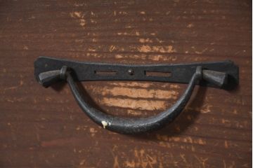 和製アンティーク　古い木味が時代を感じる6杯小引き出し(卓上収納、小物収納)(R-083188)