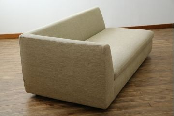 中古　美品　arflex(アルフレックス)　SONA(ソーナ)　心地よさと洗練を兼ね備えたオットマン付きカウチソファ(3人掛け、3P、三人掛け、2人掛けソファ、2PL字ソファ)(定価約115万円)(R-083189)