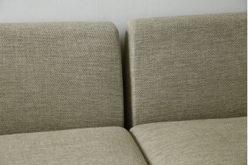 中古　美品　arflex(アルフレックス)　SONA(ソーナ)　心地よさと洗練を兼ね備えたオットマン付きカウチソファ(3人掛け、3P、三人掛け、2人掛けソファ、2PL字ソファ)(定価約115万円)(R-083189)