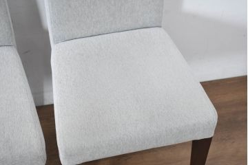 中古　ロックストーン(ROCKSTONE)　シンプルなダイニングチェア6脚セット(アームレスチェア、椅子、イス、バラ売り可能)(定価1脚で約5万6千円)(R-083191)