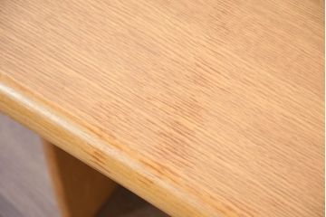 中古　美品　飛騨高山　家具ブランド　シラカワ(shirakawa)　レッドオーク無垢材のシンプルなベンチ(長椅子、ダイニングチェア、板座チェア)(R-083197)