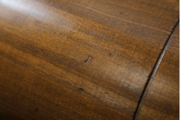中古　イタリア製　真鍮(しんちゅう)金具がクラシカルな雰囲気を高めるアンティーク調のアンブレラスタンド　(R-083198)