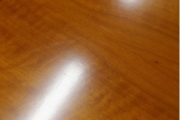 中古　美品　イタリア高級家具　Masetti(マセッティ)　細やかな意匠が映える三面ガラスの象嵌(マーケットリー)入りサイドキャビネット　(R-083222)