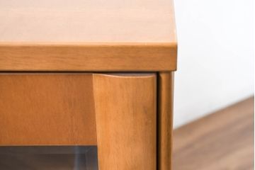 中古　美品　カリモク家具(karimoku)　Chitano(チターノ)　収納力と美しさを兼ね備えたサイドキャビネット(サイドボード、収納棚、戸棚)(R-083223)