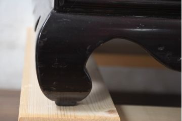 中古　美品　韓国民芸家具　豪華絢爛の螺鈿(ラデン)細工が見事なキャビネット(収納棚、戸棚、サイドキャビネット)(定価約45万円)(R-083226)