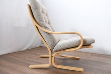 中古　FUJI FURNITURE(冨士ファニチア)　Agio(アージオ)　組み替え自由　シンプルモダンな4人掛けソファ(4P、3P、2P、ファミリーソファ、リビングソファ、分解可能、フジファニチャー、フジファニチュア)(R-083227)