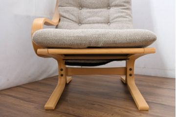 中古　FUJI FURNITURE(冨士ファニチア)　Agio(アージオ)　組み替え自由　シンプルモダンな4人掛けソファ(4P、3P、2P、ファミリーソファ、リビングソファ、分解可能、フジファニチャー、フジファニチュア)(R-083227)