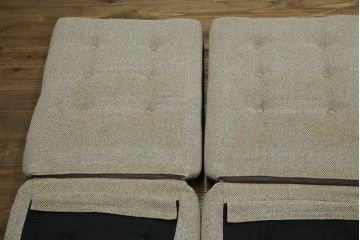 中古　FUJI FURNITURE(冨士ファニチア)　Agio(アージオ)　組み替え自由　シンプルモダンな4人掛けソファ　(R-083227)