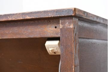 和製アンティーク　希少　ディスプレイに最適!!　古い木が味わい深いライトテーブル(トレース台、写し台、フィルムビューアー台、ライトボックス)(R-083231)
