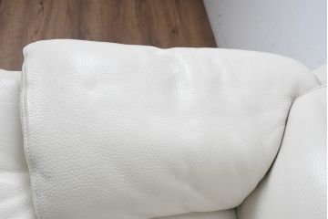 中古　美品　大塚家具取り扱い　L/S 01(エルエス01)コンフォート　ゆったりくつろげる贅沢本革(レザー)の二人掛けソファ(2P、3P、2人掛け、3人掛け、アームソファ)(定価推定43万円)(R-083237)