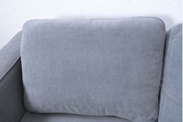 中古　美品　BoConcept(ボーコンセプト)　ゆったりとした座り心地が楽しめる落ち着いた色味のL字型ソファ(3人掛け、2人掛け、3P、2P、カウチソファ、コーナーソファ)(定価推定約40万円)(R-083238)