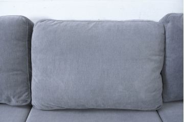 中古　美品　BoConcept(ボーコンセプト)　ゆったりとした座り心地が楽しめる落ち着いた色味のL字型ソファ(3人掛け、2人掛け、3P、2P、カウチソファ、コーナーソファ)(定価推定約40万円)(R-083238)