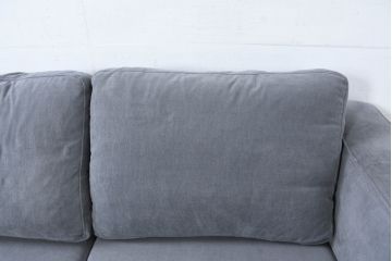 中古　美品　BoConcept(ボーコンセプト)　ゆったりとした座り心地が楽しめる落ち着いた色味のL字型ソファ(3人掛け、2人掛け、3P、2P、カウチソファ、コーナーソファ)(定価推定約40万円)(R-083238)