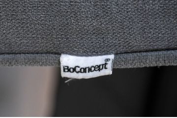 中古　美品　BoConcept(ボーコンセプト)　ゆったりとした座り心地が楽しめる落ち着いた色味のL字型ソファ(3人掛け、2人掛け、3P、2P、カウチソファ、コーナーソファ)(定価推定約40万円)(R-083238)