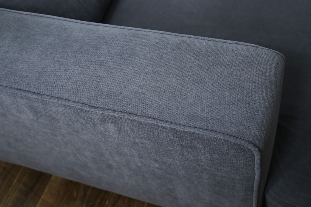 中古　美品　BoConcept(ボーコンセプト)　ゆったりとした座り心地が楽しめる落ち着いた色味のL字型ソファ　定価推定約40万円　(R-083238)