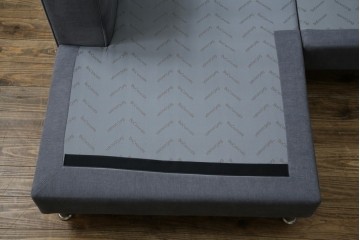 中古　美品　BoConcept(ボーコンセプト)　ゆったりとした座り心地が楽しめる落ち着いた色味のL字型ソファ　定価推定約40万円　(R-083238)