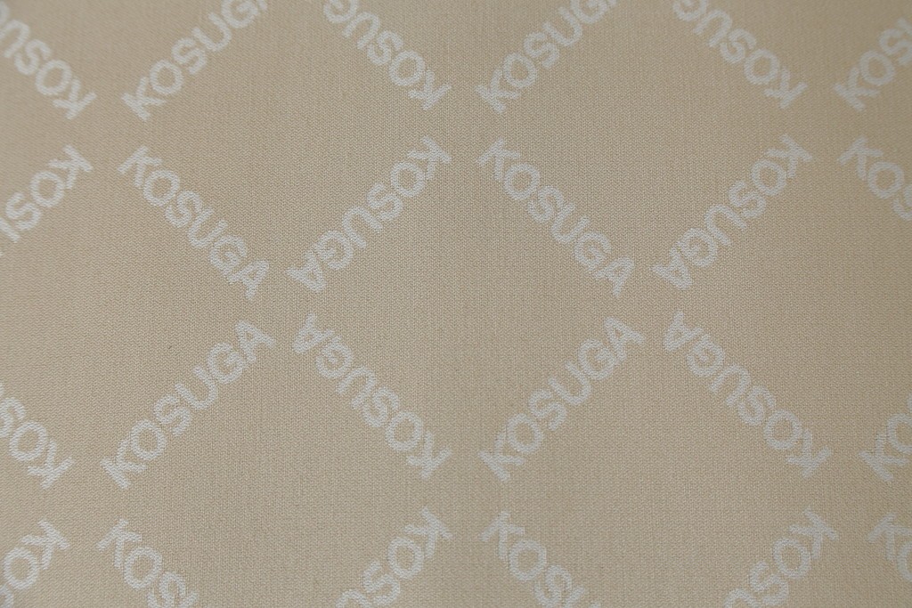中古　希少な廃番品!!　KOSUGA(コスガ)　高級ライン　フェザークッション　美しい曲線が映える編み込みアームの2人掛けソファ　定価約25万円　(R-083239)