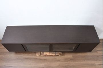 中古　美品　CONDE HOUSE(カンディハウス)　エスポワ　オーク材(ナラ)　リビング周りの小物などをすっきりと片づけられるテレビ台(TVボード、テレビボード、リビングボード、収納棚、戸棚、ローボード)(R-083245)