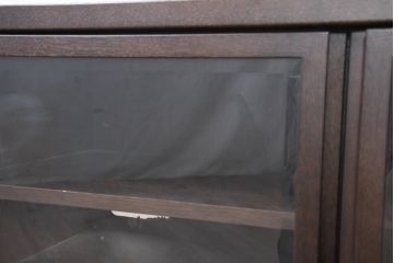 中古　美品　CONDE HOUSE(カンディハウス)　エスポワ　オーク材(ナラ)　リビング周りの小物などをすっきりと片づけられるテレビ台(TVボード、テレビボード、リビングボード、収納棚、戸棚、ローボード)(R-083245)