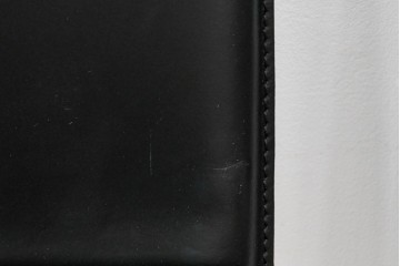 中古　イタリア　calligaris(カリガリス)　本革製ダイニングチェア3脚セット　※座面内部のウレタンに劣化有り　(R-083250)