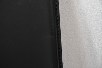 中古　イタリア　calligaris(カリガリス)　本革製ダイニングチェア3脚セット　※座面内部のウレタンに劣化有り　(R-083250)