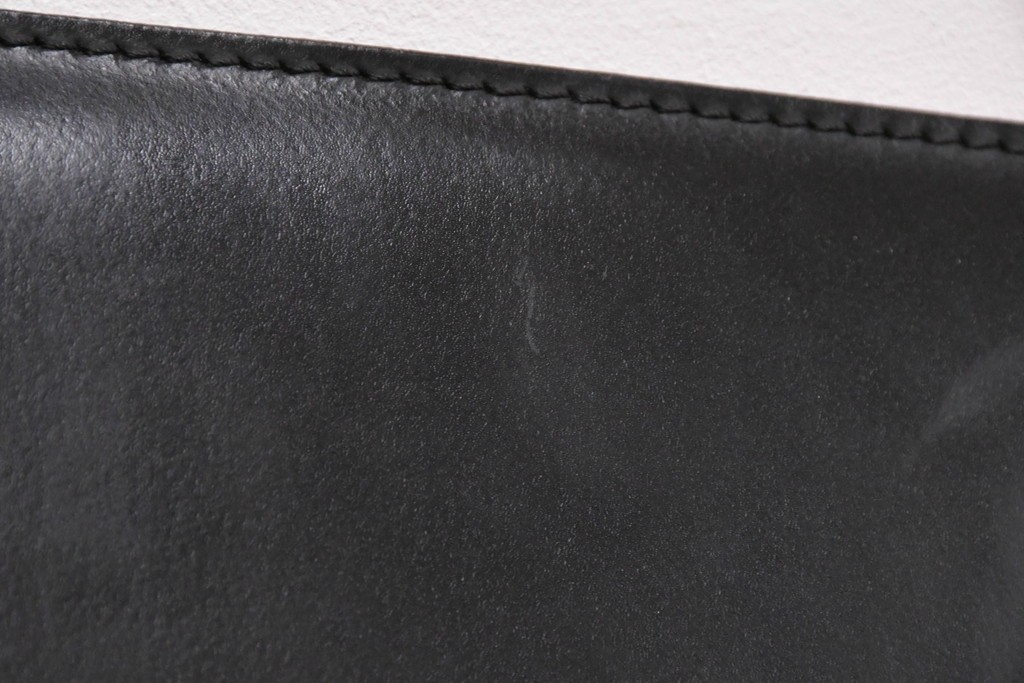 中古　イタリア　calligaris(カリガリス)　本革製ダイニングチェア3脚セット　※座面内部のウレタンに劣化有り　(R-083250)