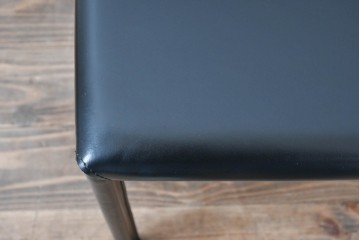 中古　イタリア　calligaris(カリガリス)　本革製ダイニングチェア3脚セット　※座面内部のウレタンに劣化有り　(R-083250)
