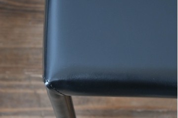 中古　イタリア　calligaris(カリガリス)　本革製ダイニングチェア3脚セット　※座面内部のウレタンに劣化有り　(R-083250)