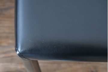 中古　イタリア　calligaris(カリガリス)　本革製ダイニングチェア3脚セット　※座面内部のウレタンに劣化有り　(R-083250)