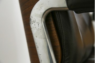 スイスビンテージ　高級オフィス家具メーカー Giroflex(ジロフレックス)　名作82Pasal(パサール)　美しいミッドセンチュリーの佇まいが際立つハイバックデスクチェア　定価約40万円　(R-083252)