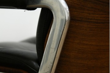 スイスビンテージ　高級オフィス家具メーカー Giroflex(ジロフレックス)　名作82Pasal(パサール)　美しいミッドセンチュリーの佇まいが際立つハイバックデスクチェア　定価約40万円　(R-083252)