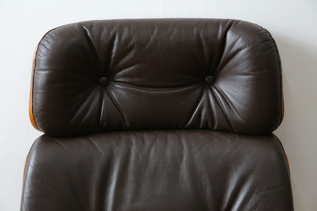 スイスビンテージ　高級オフィス家具メーカー Giroflex(ジロフレックス)　名作82Pasal(パサール)　美しいミッドセンチュリーの佇まいが際立つハイバックデスクチェア　定価約40万円　(R-083252)