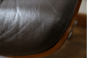 スイスビンテージ　高級オフィス家具メーカー Giroflex(ジロフレックス)　名作82Pasal(パサール)　美しいミッドセンチュリーの佇まいが際立つハイバックデスクチェア　定価約40万円　(R-083252)