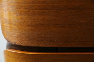 スイスビンテージ　高級オフィス家具メーカー Giroflex(ジロフレックス)　名作82Pasal(パサール)　美しいミッドセンチュリーの佇まいが際立つハイバックデスクチェア　定価約40万円　(R-083252)