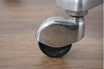 スイスビンテージ　高級オフィス家具メーカー Giroflex(ジロフレックス)　名作82Pasal(パサール)　美しいミッドセンチュリーの佇まいが際立つハイバックデスクチェア(オフィスチェア、アームチェア、デスクチェア、ミーティングチェア、回転椅子、イス、ヴィンテージ)(定価約40万円)(R-083252)
