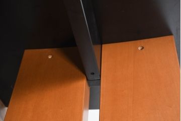 中古　arflex(アルフレックス)　TAVOLO NAVE(タボロ・ナーベ)　空間に調和しながらも存在感を放つダイニングテーブル(4人掛け、4人用、作業台、食卓)(現行定価約55万円)(R-083256)