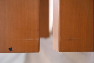 中古　arflex(アルフレックス)　TAVOLO NAVE(タボロ・ナーベ)　空間に調和しながらも存在感を放つダイニングテーブル(4人掛け、4人用、作業台、食卓)(現行定価約55万円)(R-083256)