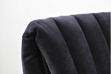 新古　未使用展示品　美品　展示品　高級家具ブランド　Abita Style(アビタスタイル)　丸みのある背もたれと縦ステッチが特徴のモダンなラウンジチェア2脚セット　定価2脚で約21万円　(R-083260)