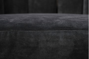 新古　未使用展示品　美品　展示品　高級家具ブランド　Abita Style(アビタスタイル)　丸みのある背もたれと縦ステッチが特徴のモダンなラウンジチェア2脚セット　定価2脚で約21万円　(R-083260)