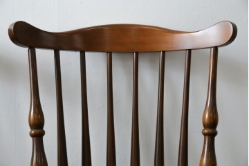 和製ビンテージ　飛騨家具　WINDS太平　たいへい(TAIHEI)　木の温もりを感じられるダイニングチェア2脚セット　(R-083261)