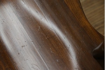 和製ビンテージ　飛騨家具　WINDS太平　たいへい(TAIHEI)　木の温もりを感じられるダイニングチェア2脚セット　(R-083261)