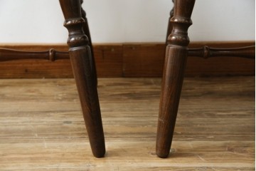 和製ビンテージ　飛騨家具　WINDS太平　たいへい(TAIHEI)　木の温もりを感じられるダイニングチェア2脚セット　(R-083261)